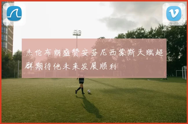 杰伦布朗盛赞安芬尼西蒙斯天赋超群期待他未来发展顺利